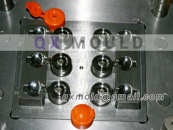 flip top cap mould