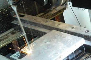 Wire cutting process of injection mold