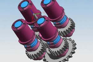 Fully automated unscrewing mould design precise demolding